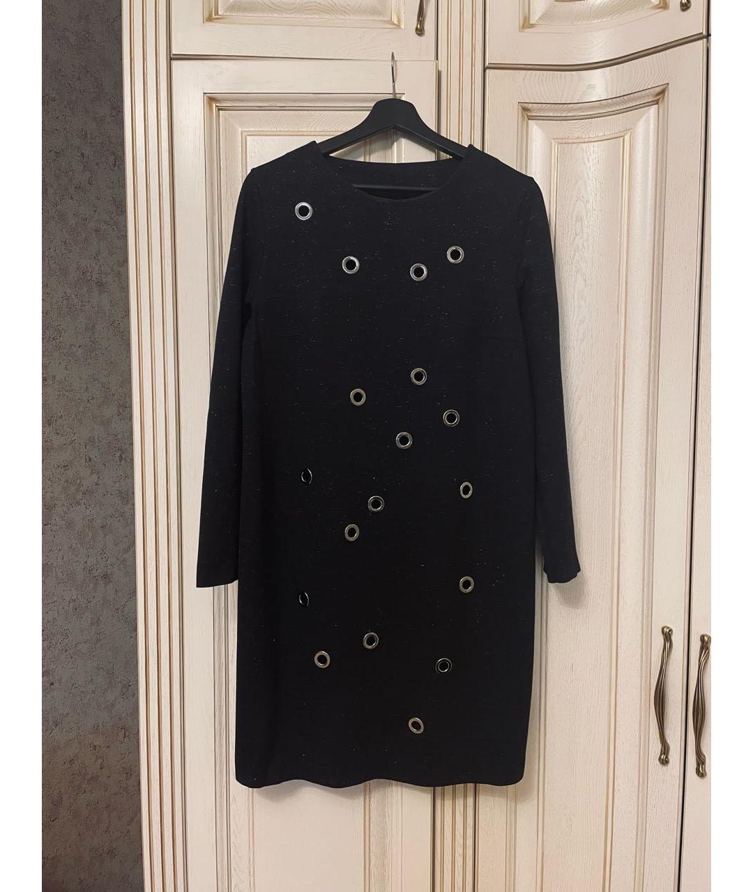 WOLFORD Черное вискозное вечернее платье, фото 3