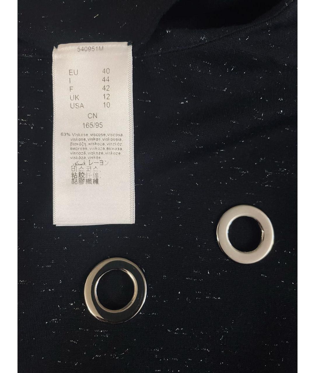 WOLFORD Черное вискозное вечернее платье, фото 5
