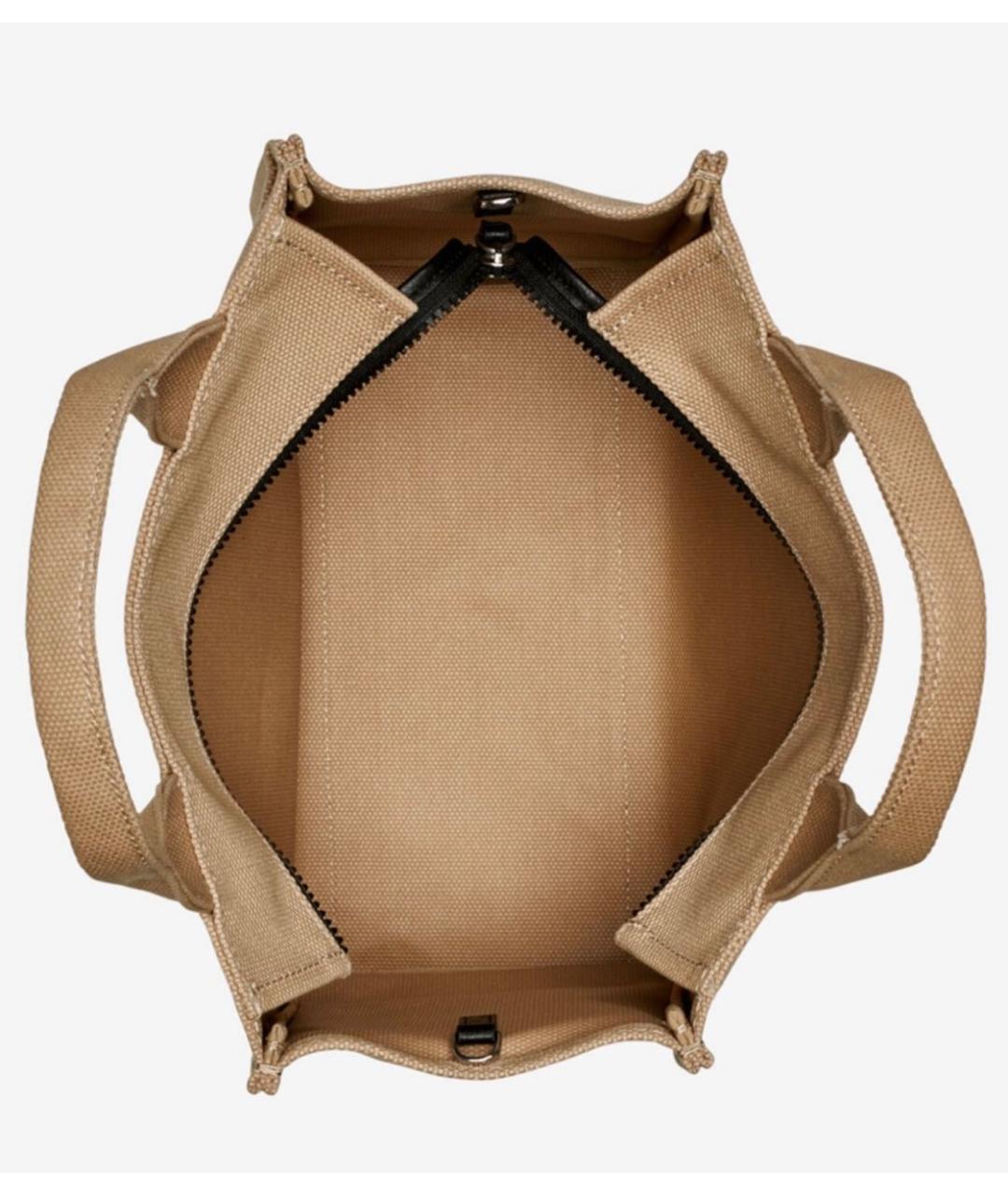 DKNY Бежевая сумка тоут, фото 4