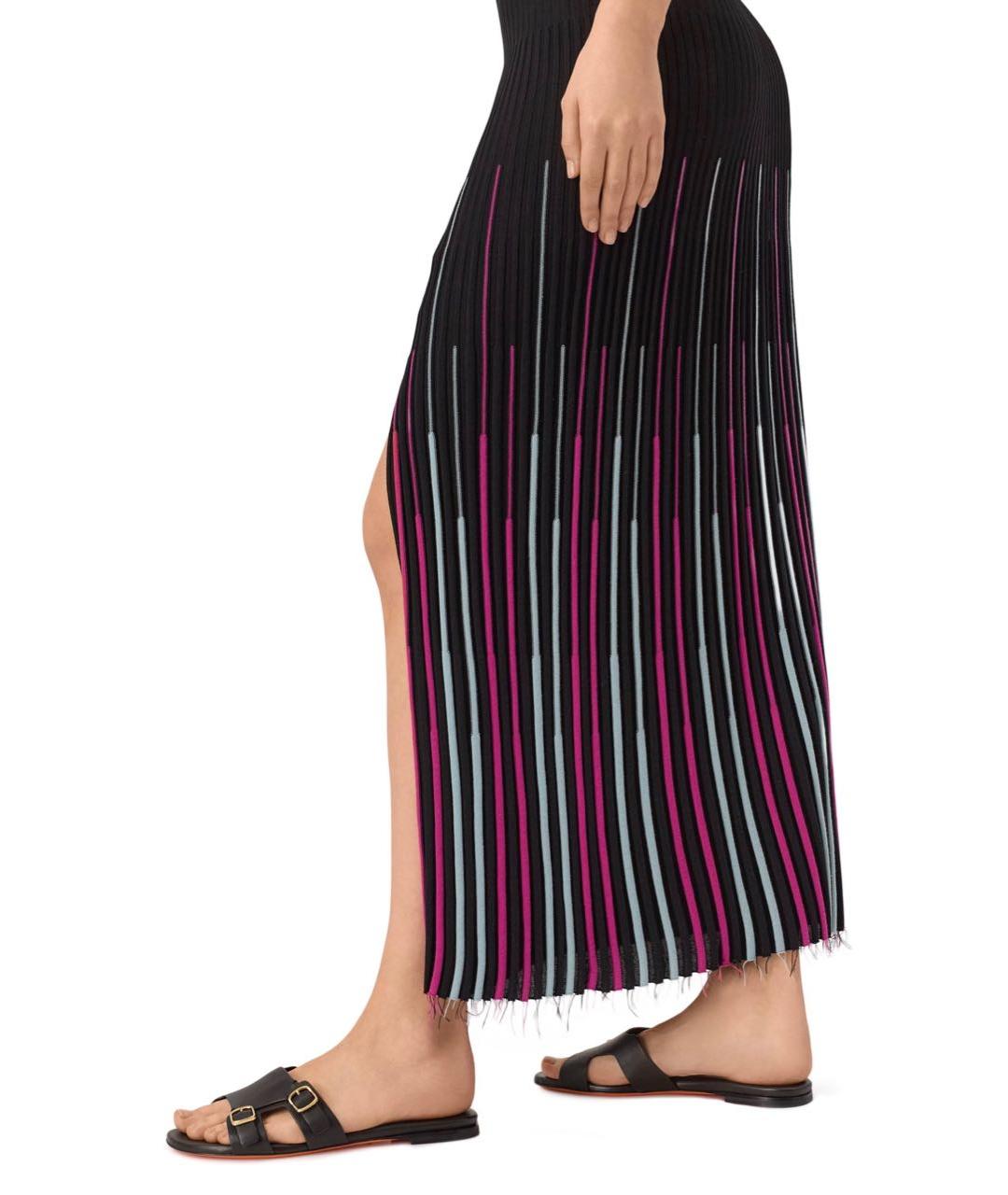 SANTONI Черные кожаные мюли, фото 4