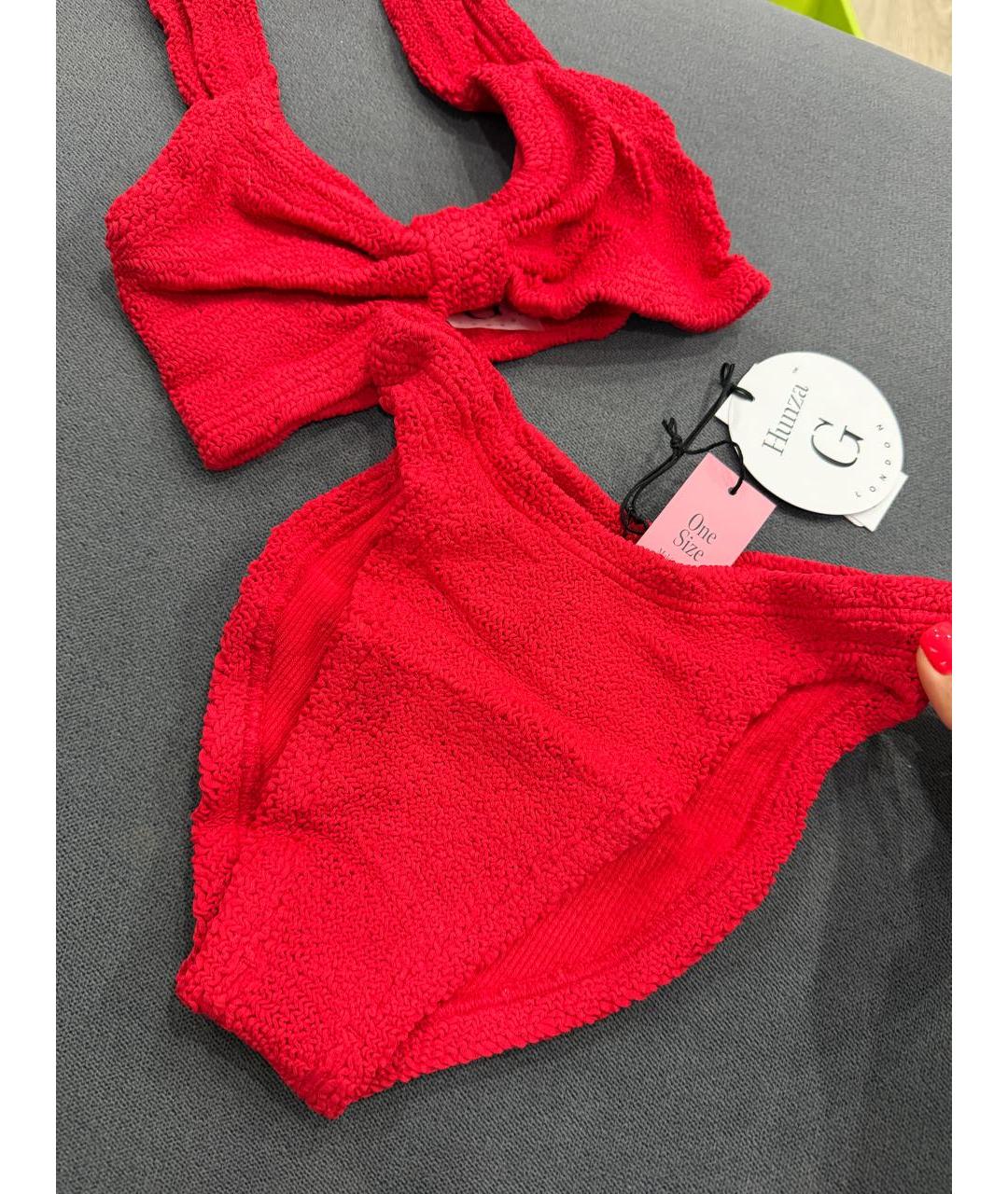 HUNZA G Красный купальник, фото 7