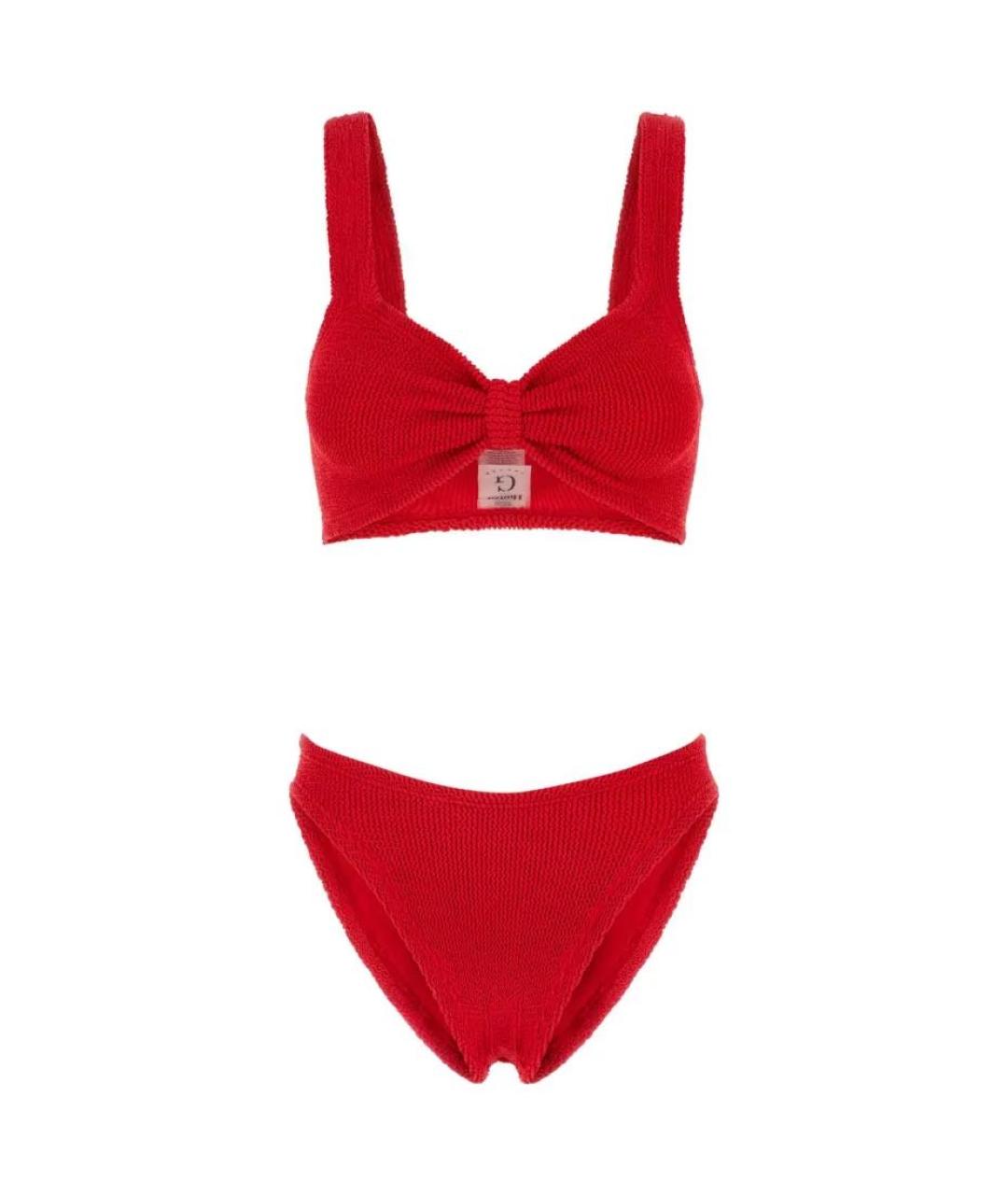 HUNZA G Красный купальник, фото 9