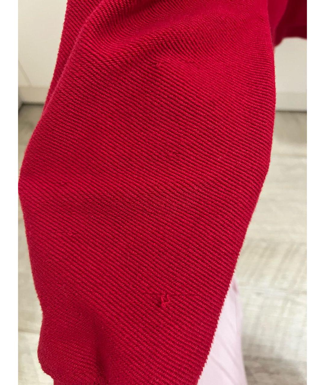 404NOTFOUND Красный хлопковый джемпер / свитер, фото 8