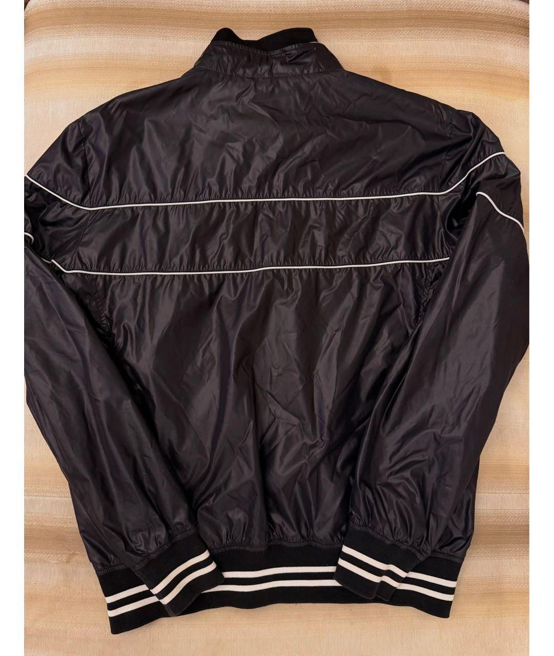 JOHN RICHMOND Черная полиамидовая куртка, фото 2