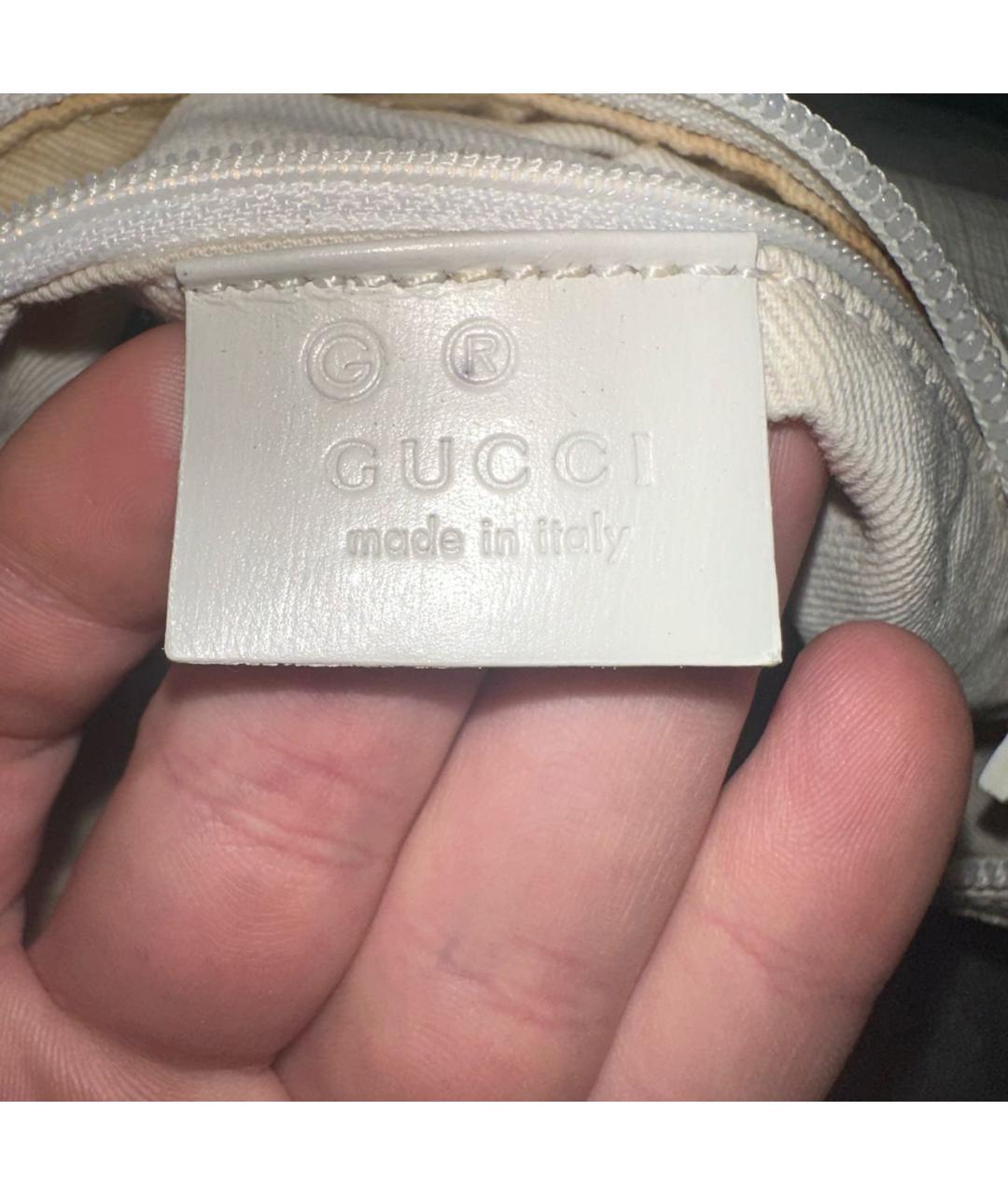 GUCCI Бежевая сумка с короткими ручками, фото 4