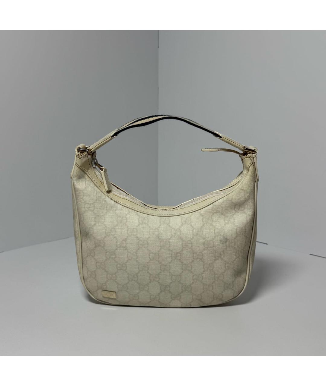 GUCCI Бежевая сумка с короткими ручками, фото 7