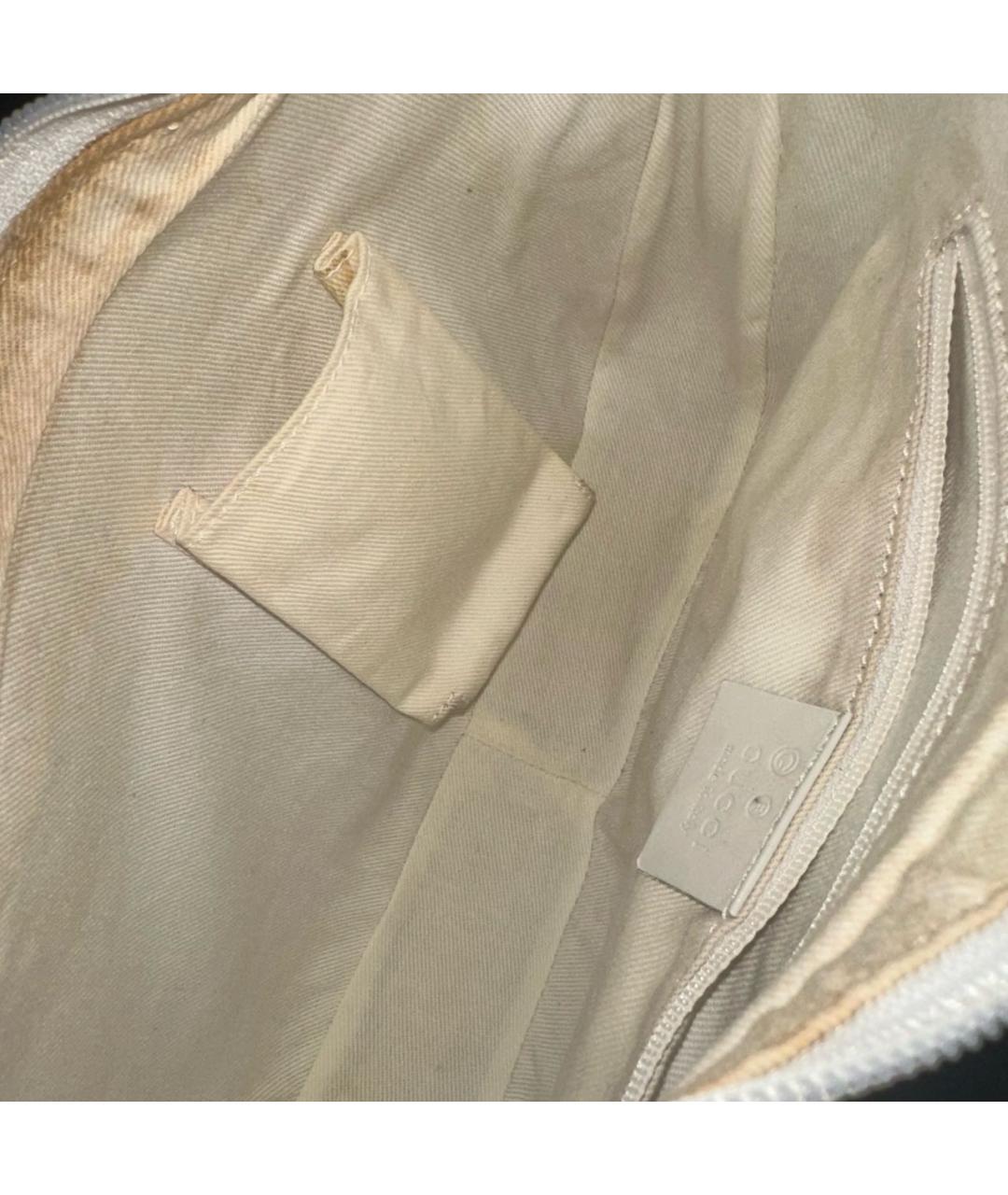 GUCCI Бежевая сумка с короткими ручками, фото 3