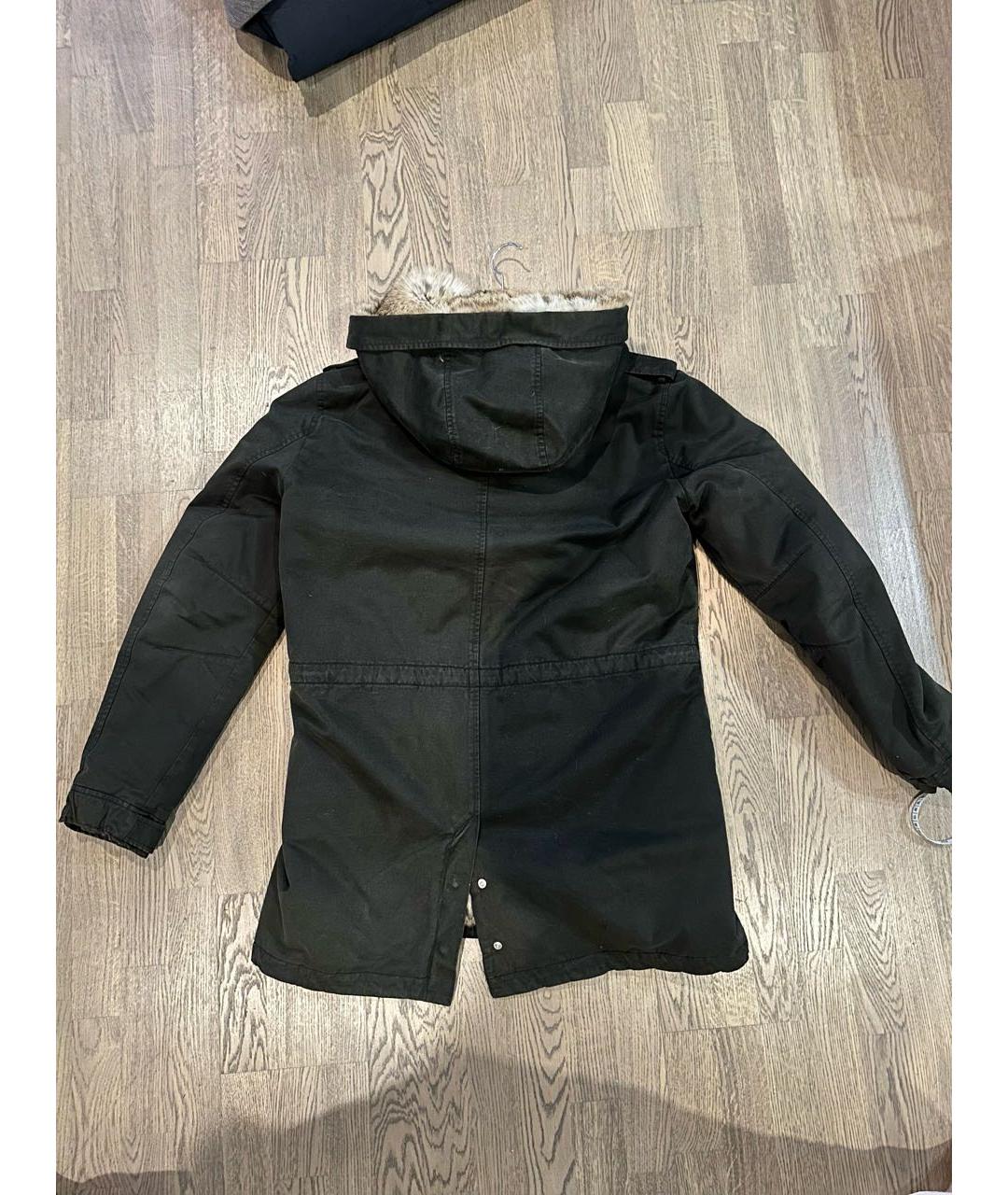 LEMPELIUS Коричневая меховая парка, фото 2