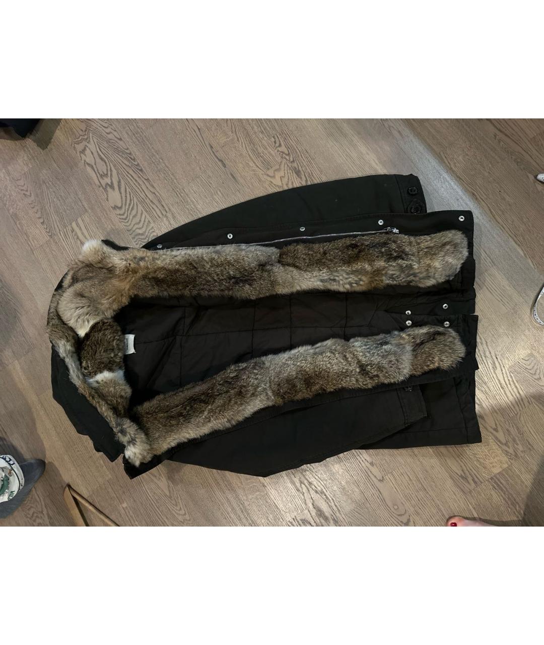 LEMPELIUS Коричневая меховая парка, фото 5