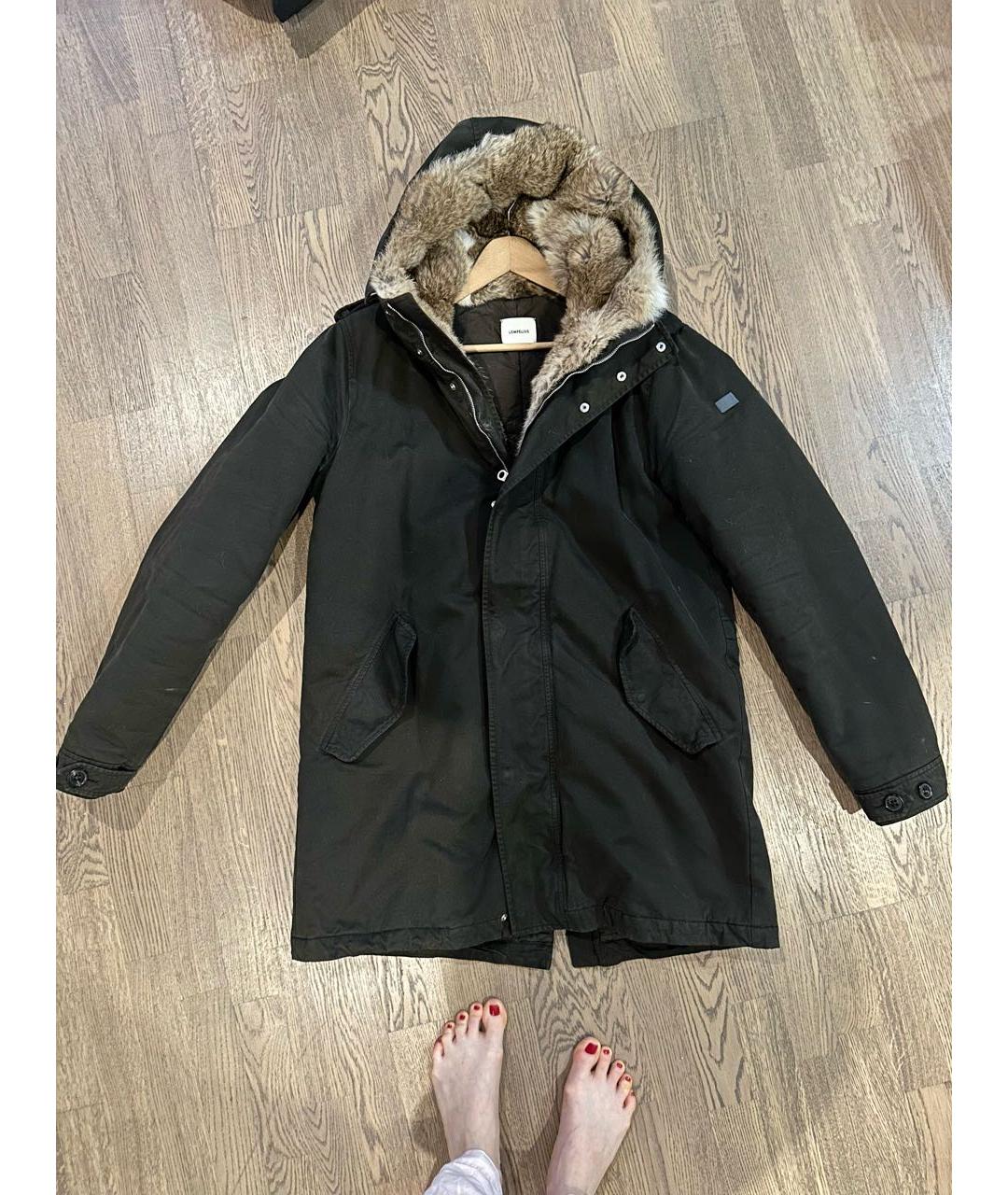 LEMPELIUS Коричневая меховая парка, фото 7