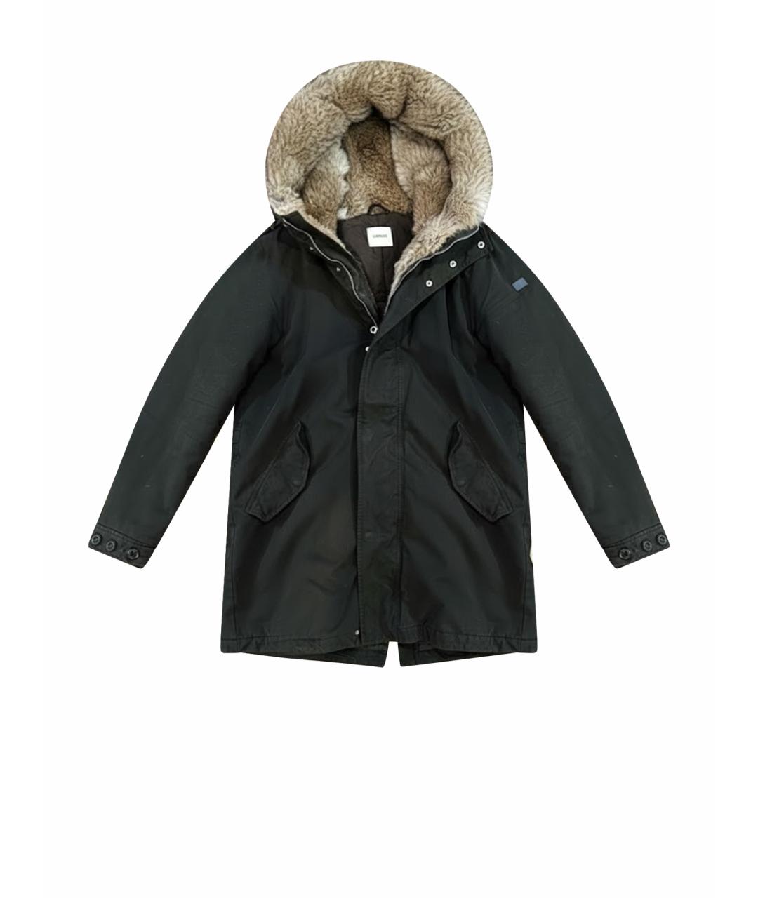 LEMPELIUS Коричневая меховая парка, фото 1