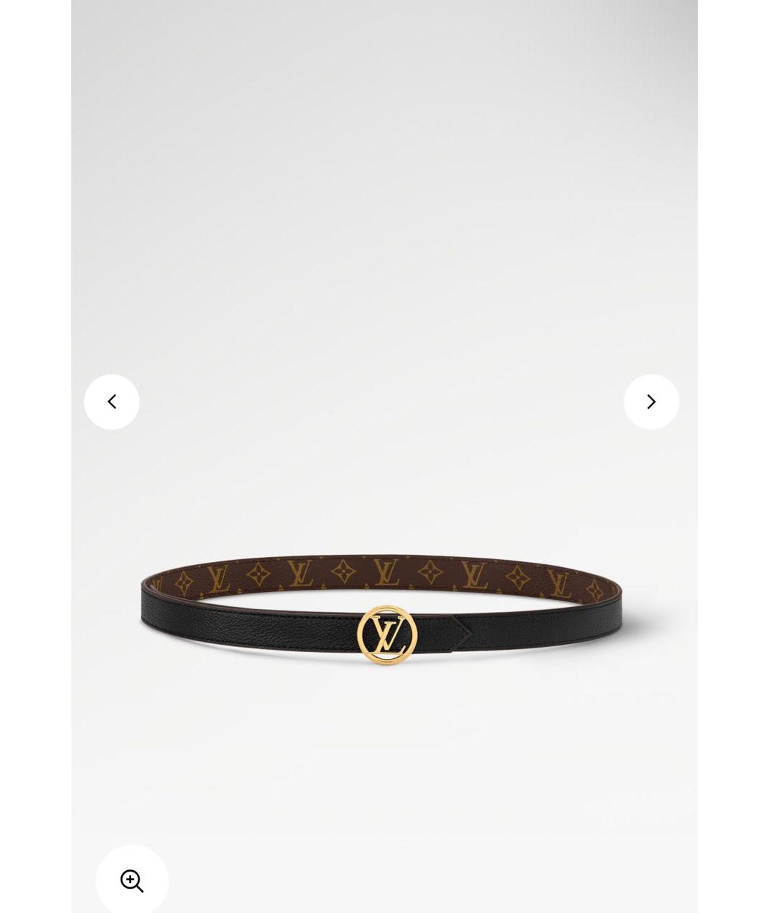 LOUIS VUITTON Коричневый ремень, фото 4