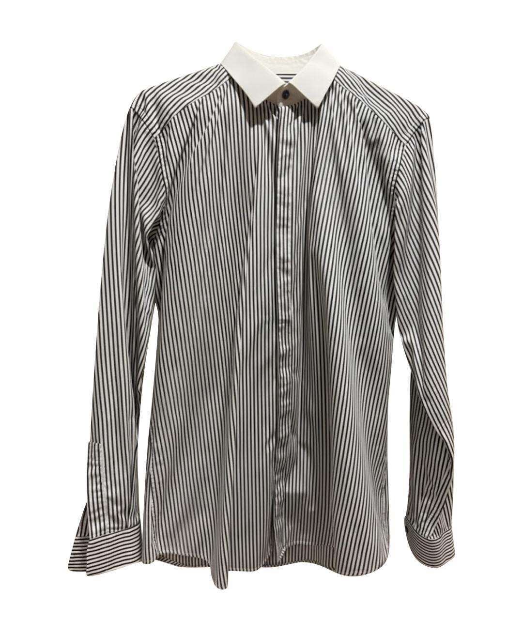 DOLCE&GABBANA Белая хлопковая кэжуал рубашка, фото 1