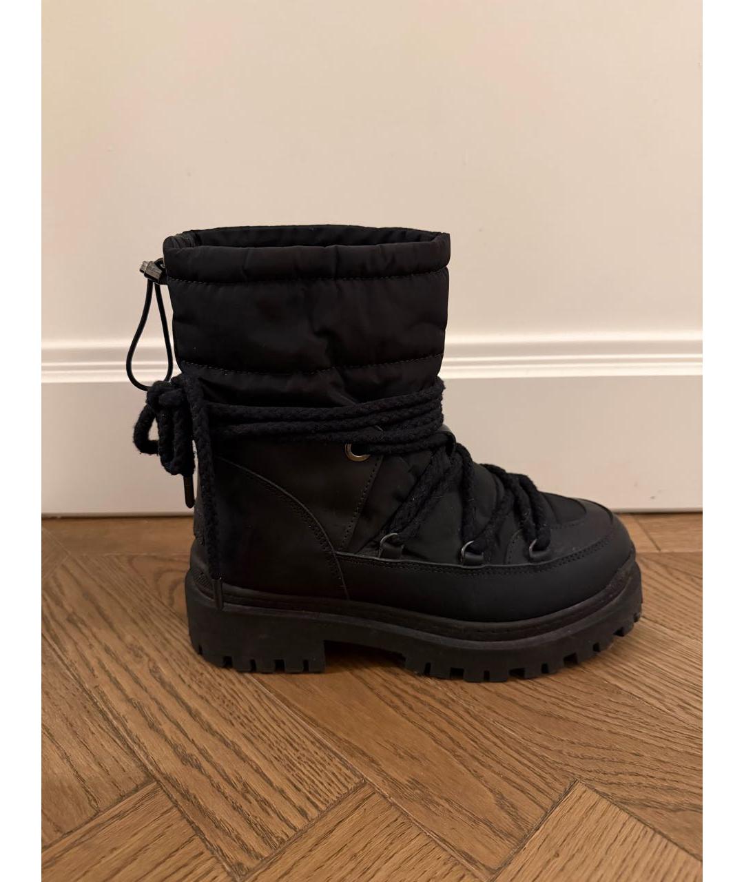 INUIKII Черные ботинки, фото 5