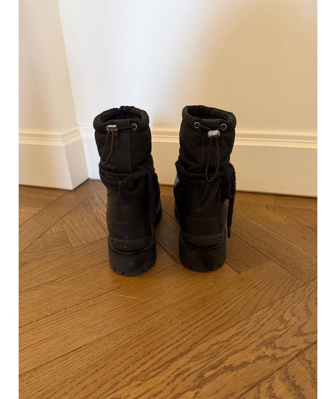 INUIKII Черные ботинки, фото 4