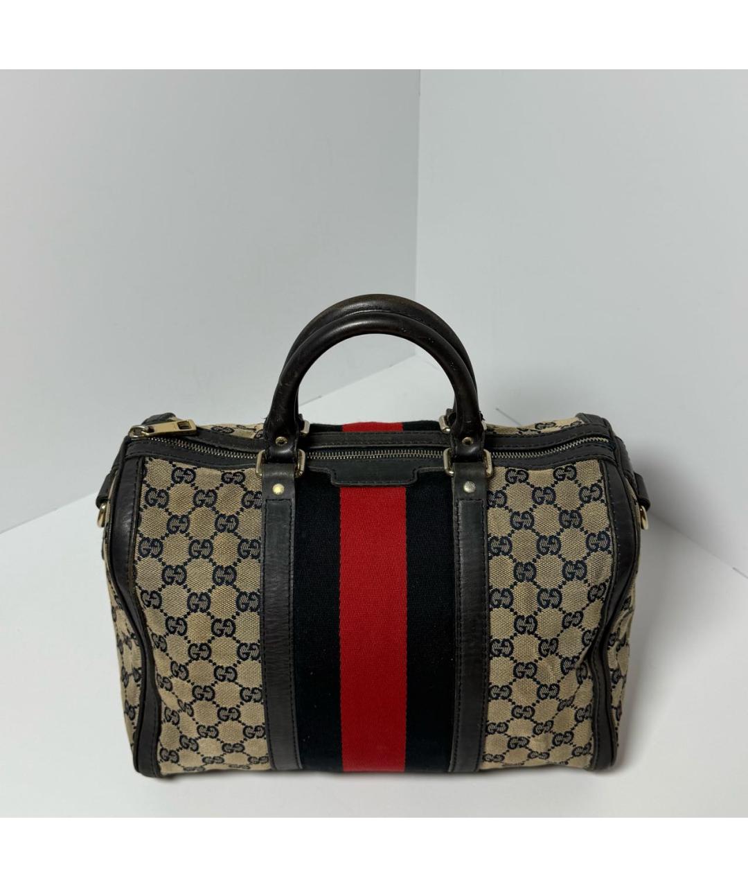 GUCCI Бежевая дорожная/спортивная сумка, фото 9