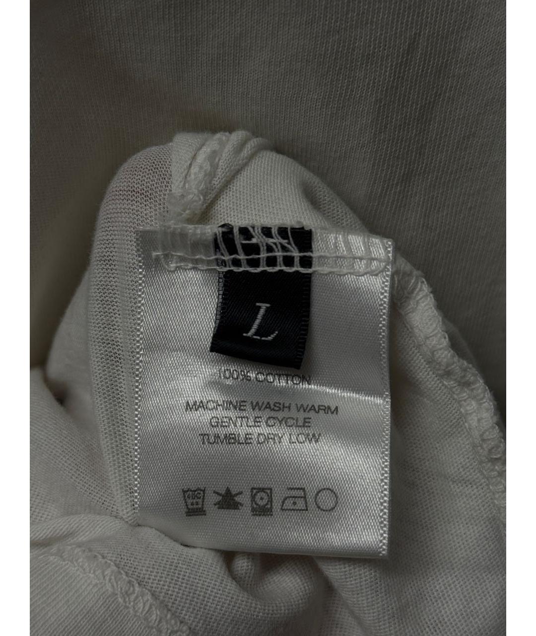 Enfants Riches Déprimés Белая хлопковая футболка, фото 4