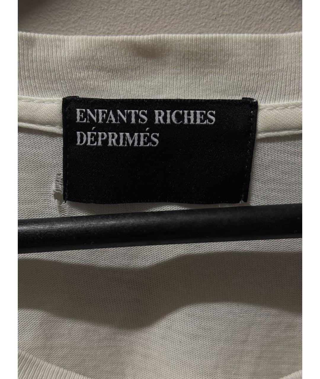 Enfants Riches Déprimés Белая хлопковая футболка, фото 3
