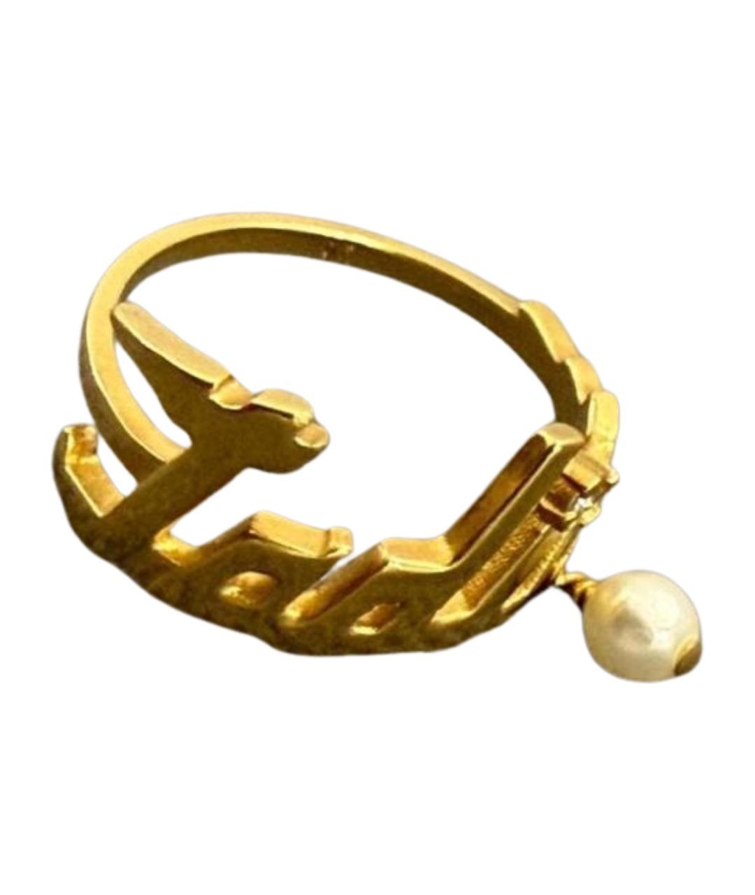 CHRISTIAN DIOR Латунное кольцо, фото 1