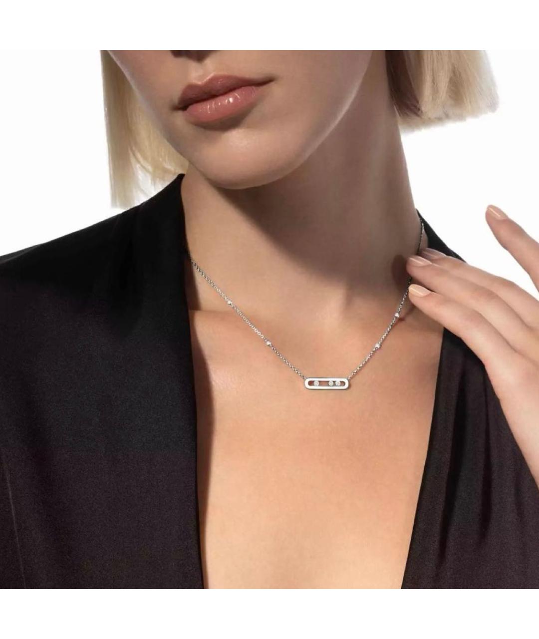 MESSIKA Серебряная подвеска из белого золота, фото 4