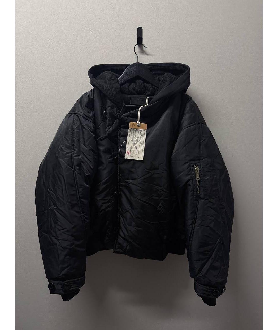 NO/FAITH STUDIOS Черная полиэстеровая куртка, фото 7