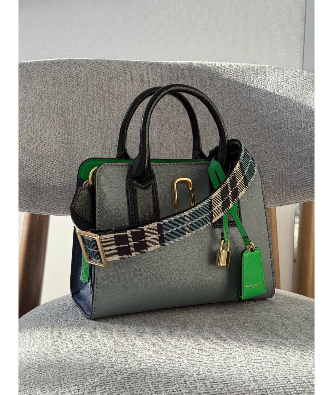 MARC JACOBS Мульти кожаная сумка с короткими ручками, фото 2