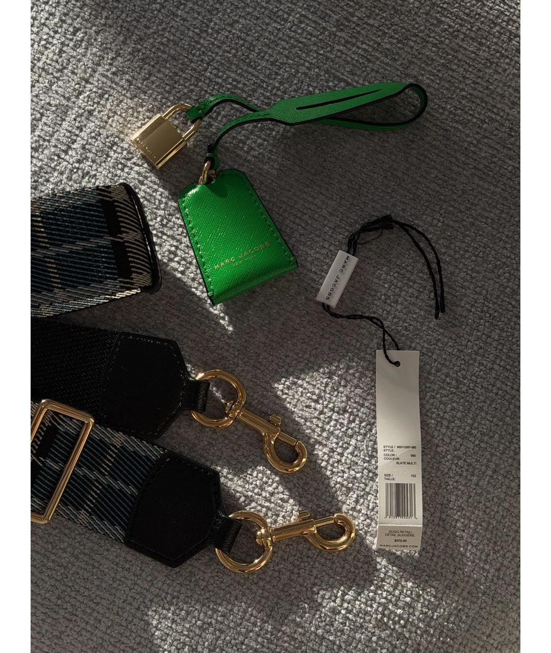 MARC JACOBS Мульти кожаная сумка с короткими ручками, фото 5