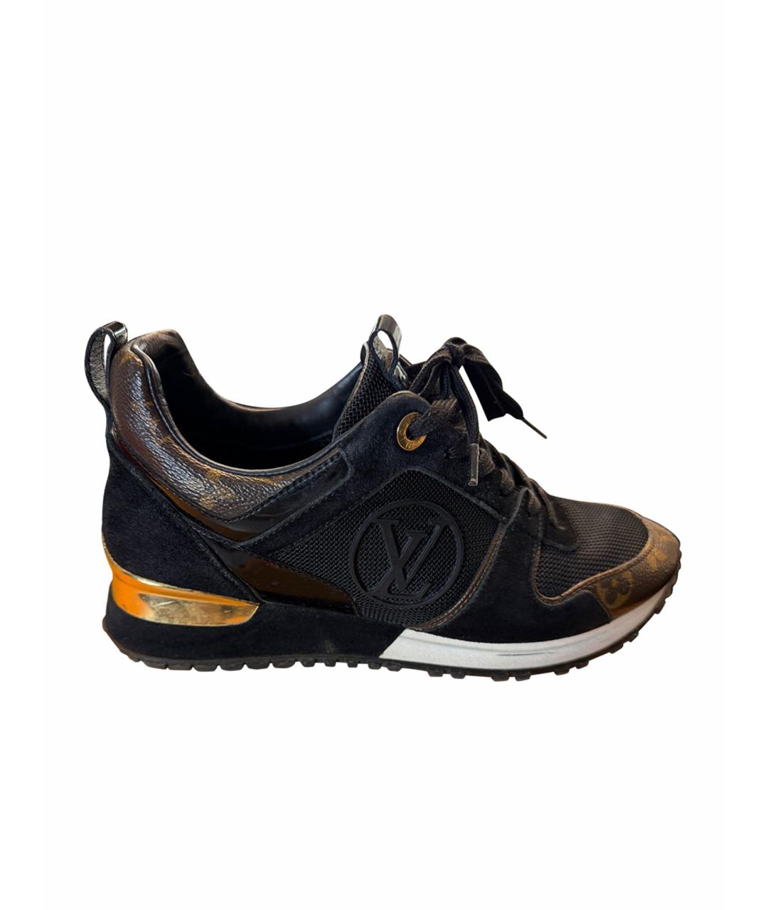 LOUIS VUITTON Черные кроссовки, фото 1