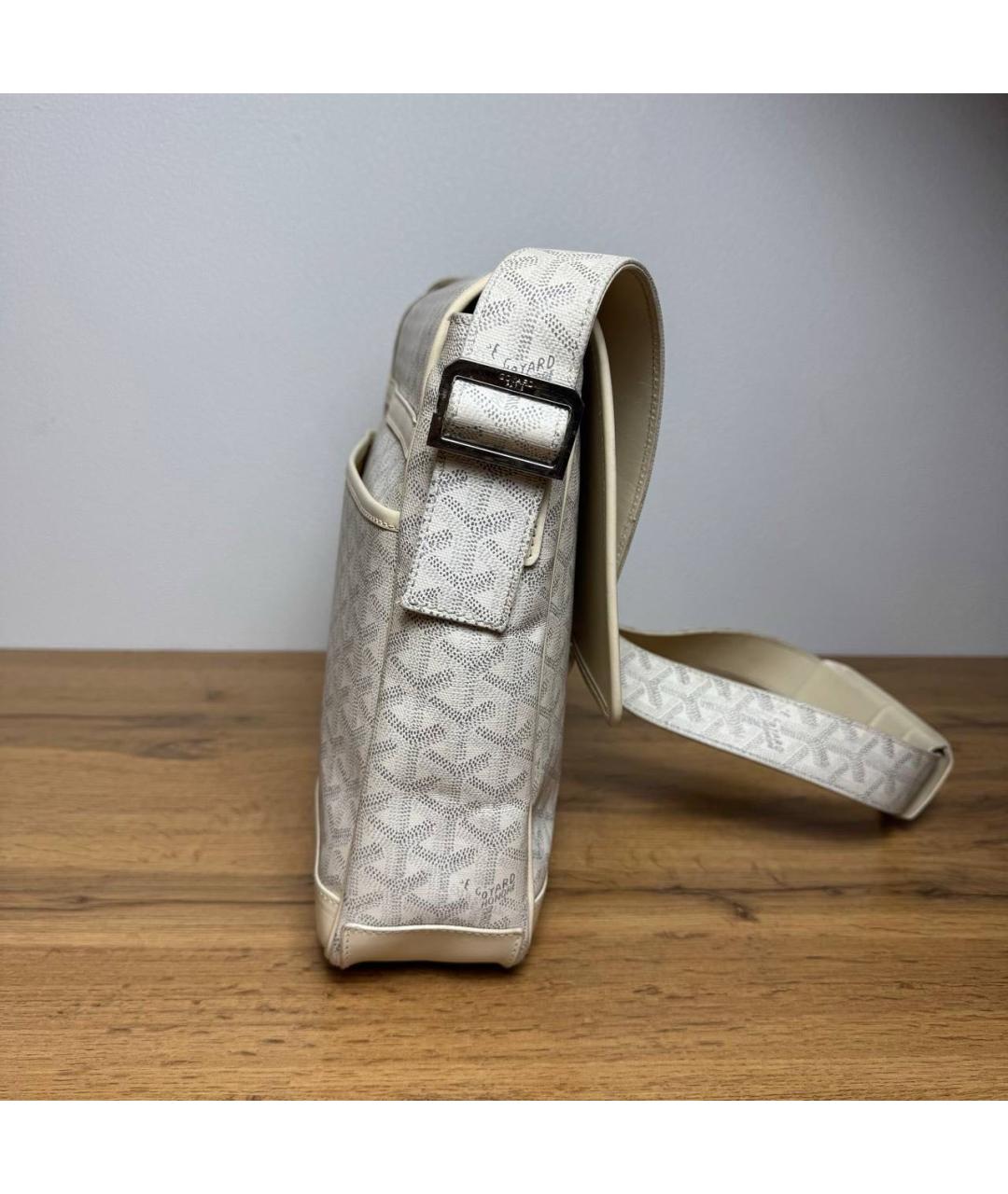 GOYARD Бежевая сумка на плечо, фото 7