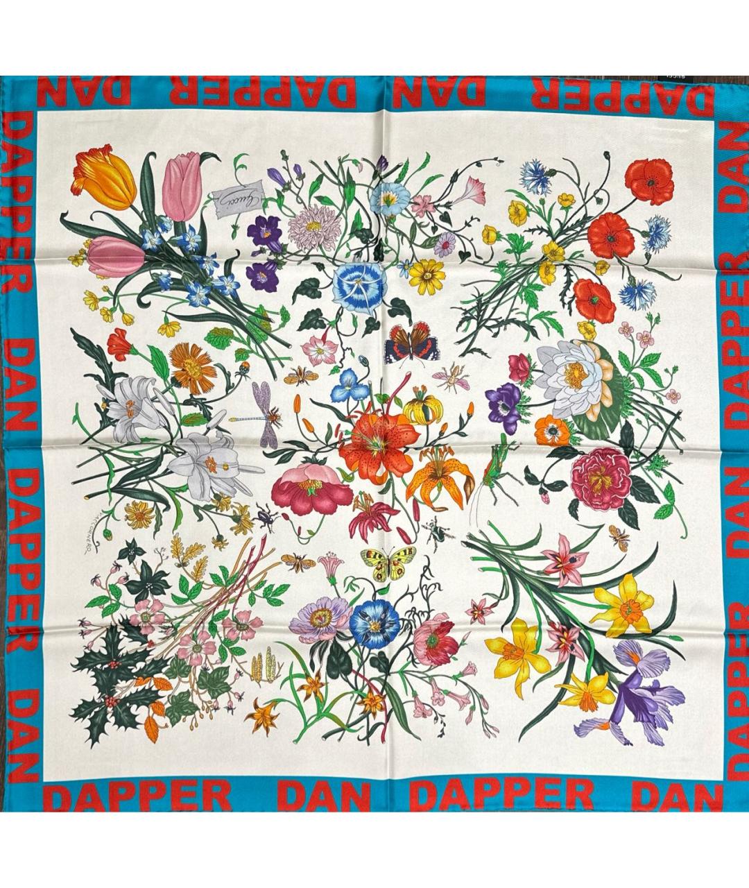 GUCCI Мульти шелковый платок, фото 8