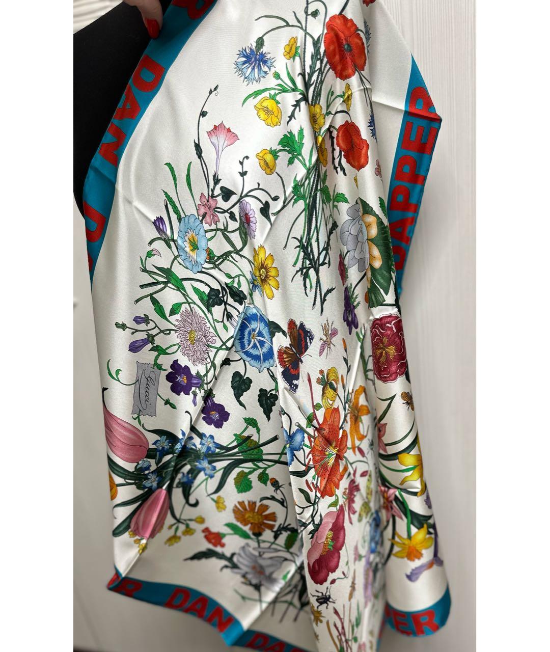 GUCCI Мульти шелковый платок, фото 4