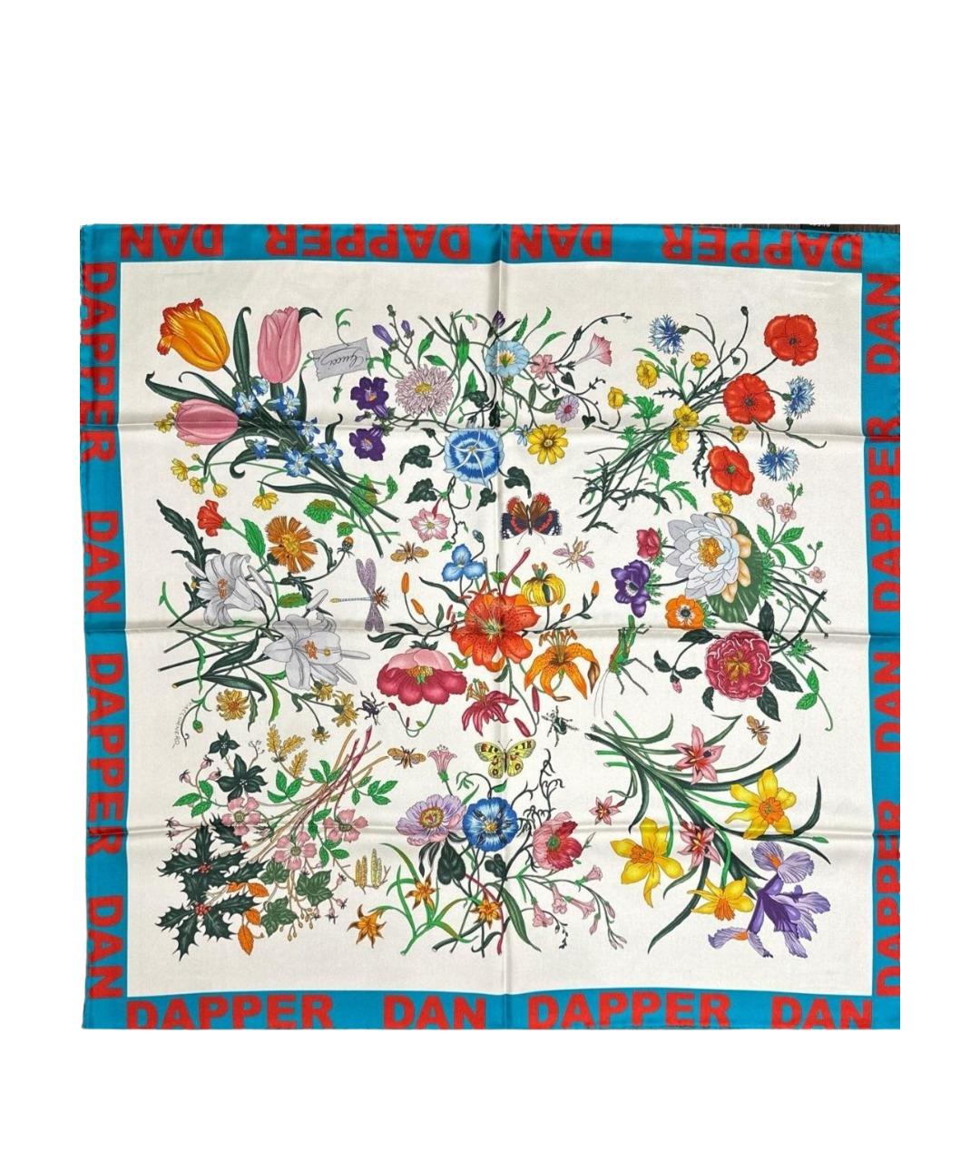 GUCCI Мульти шелковый платок, фото 1