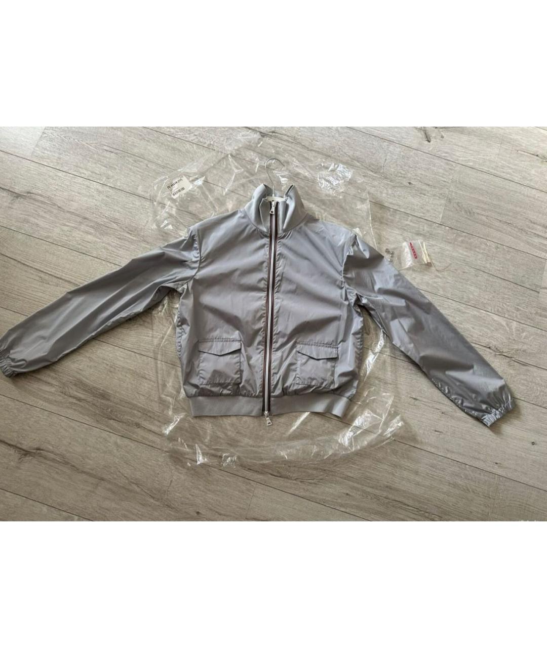 PRADA Голубая куртка, фото 9