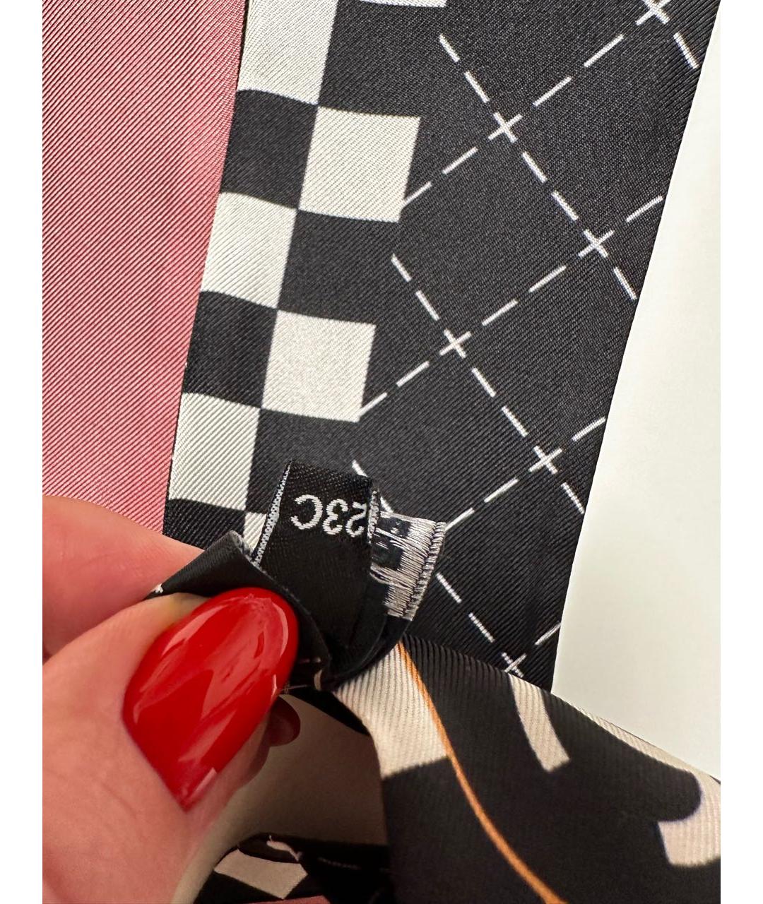 CHANEL Мульти шелковый шарф, фото 6