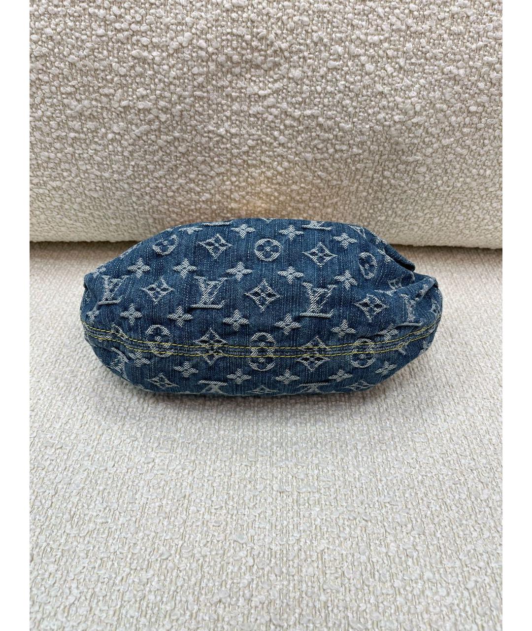 LOUIS VUITTON Мульти деним сумка с короткими ручками, фото 6