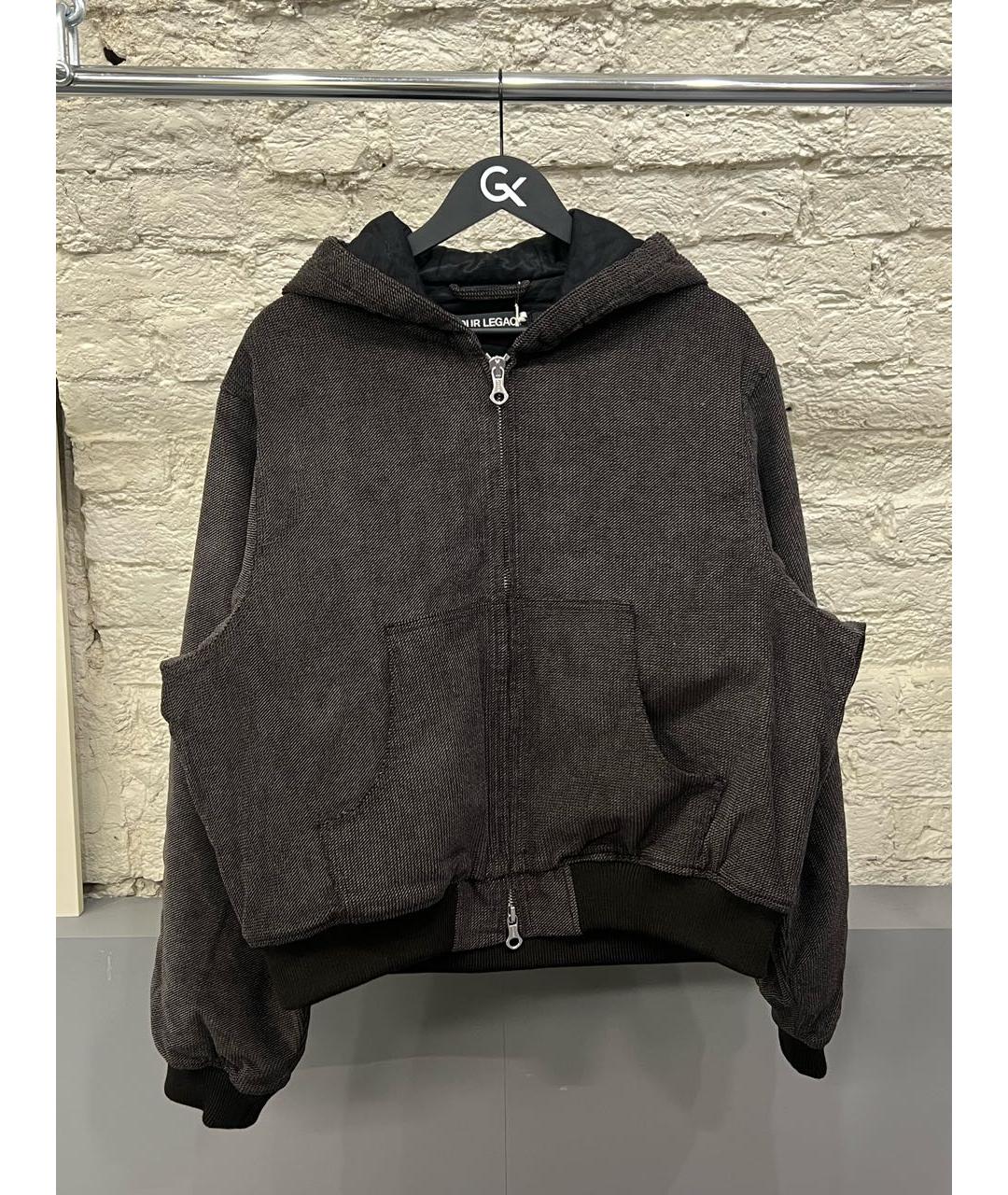 OUR LEGACY Коричневая хлопковая куртка, фото 8