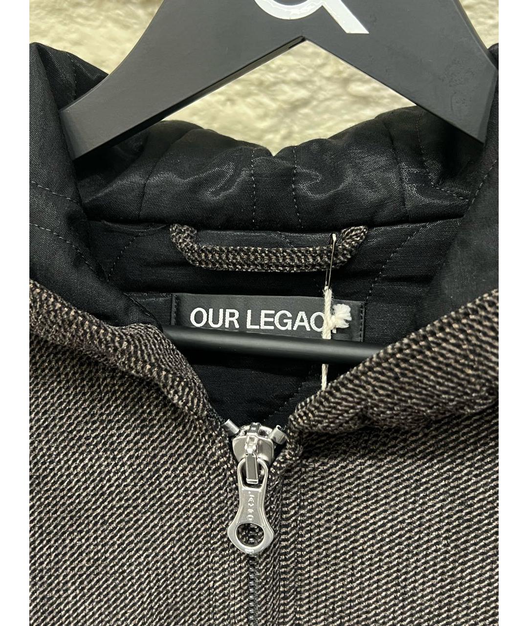 OUR LEGACY Коричневая хлопковая куртка, фото 4