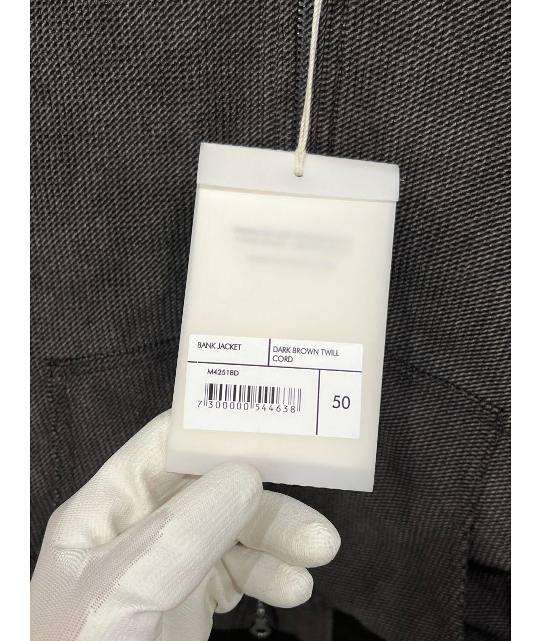 OUR LEGACY Коричневая хлопковая куртка, фото 5