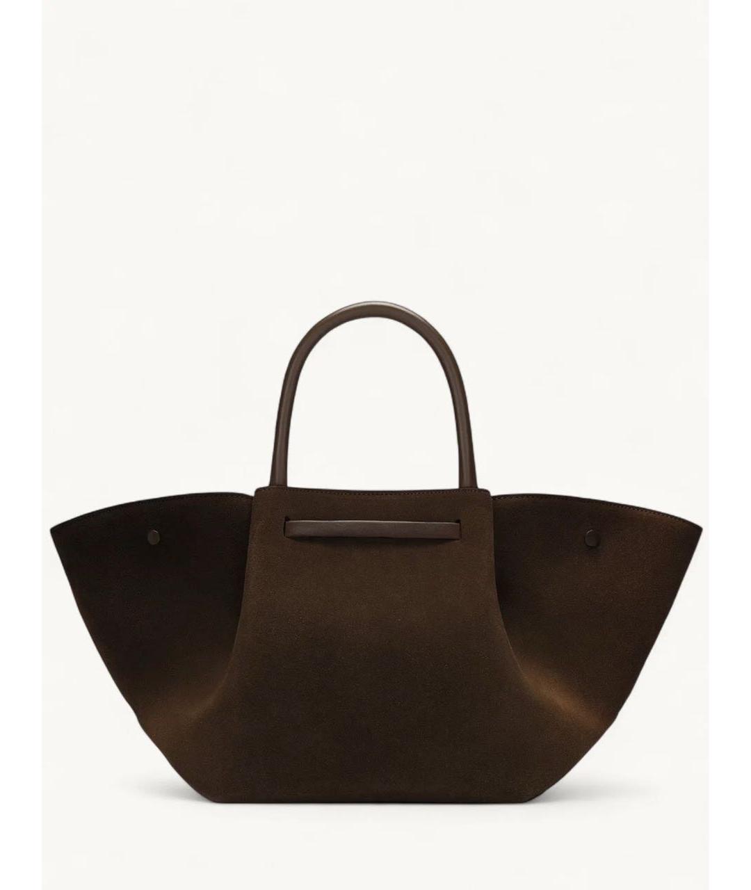 DEMELLIER Хаки замшевая сумка через плечо, фото 3