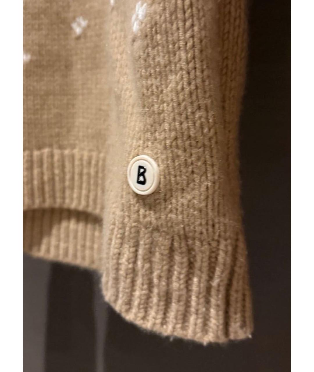 BOGNER Бежевый кашемировый джемпер / свитер, фото 4