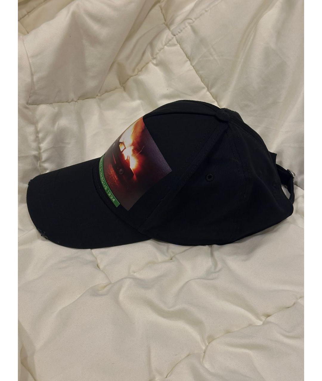 DSQUARED2 Черная хлопковая кепка/бейсболка, фото 2