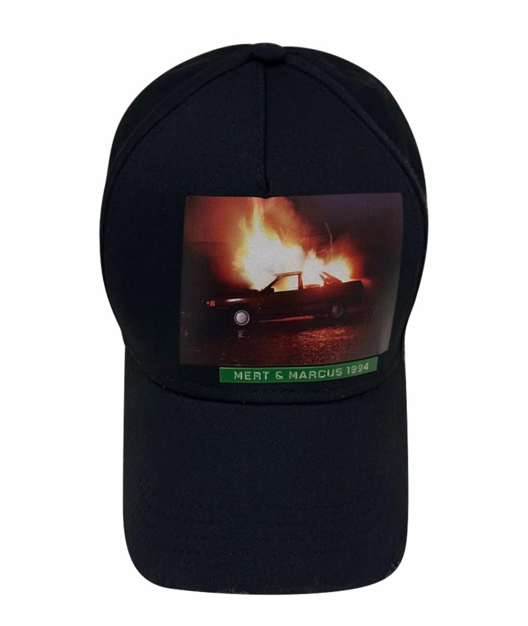 DSQUARED2 Черная хлопковая кепка/бейсболка, фото 1