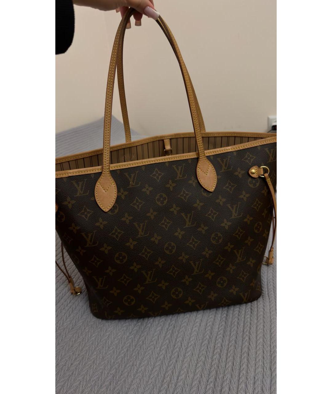 LOUIS VUITTON Коричневая сумка через плечо, фото 3