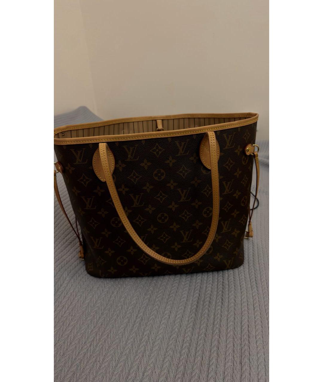 LOUIS VUITTON Коричневая сумка через плечо, фото 7