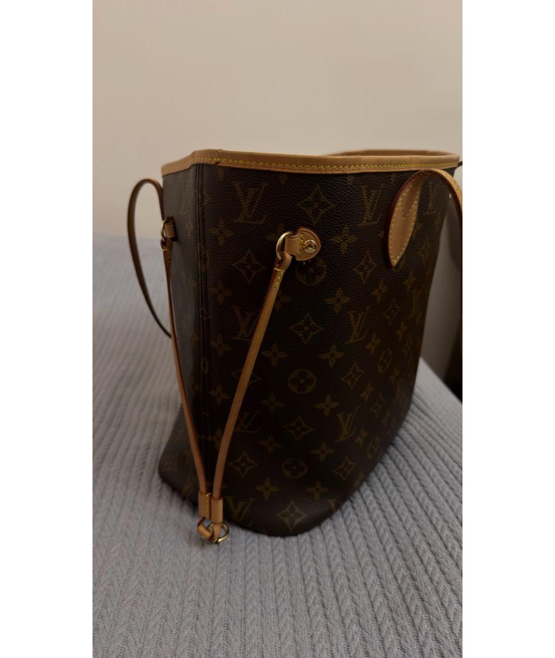 LOUIS VUITTON Коричневая сумка через плечо, фото 2