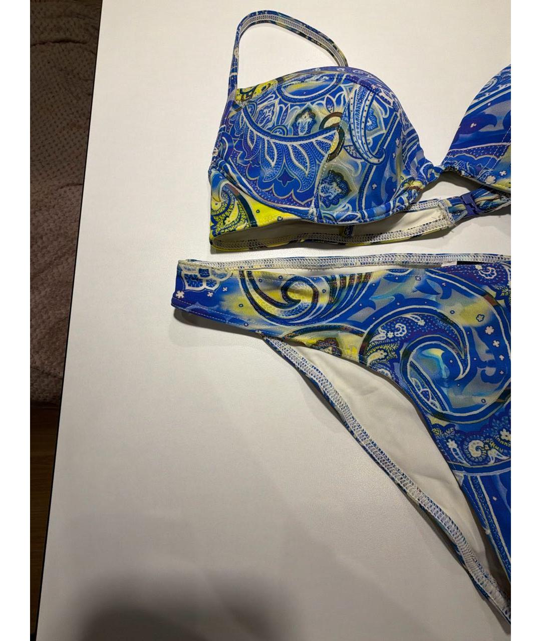 ETRO Синий купальник, фото 3