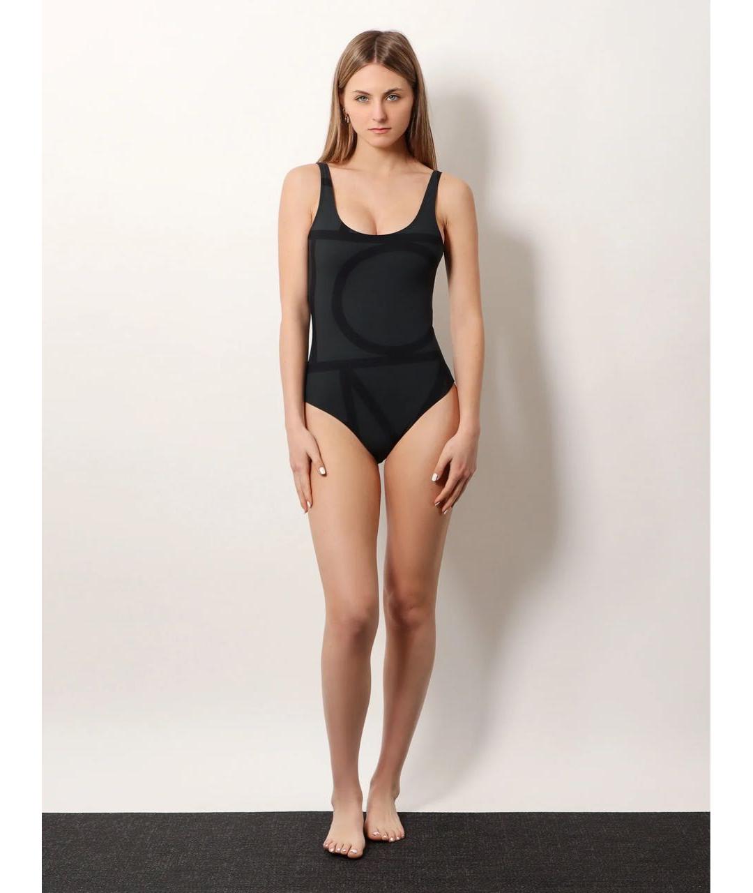 TOTEME Черный купальник, фото 3