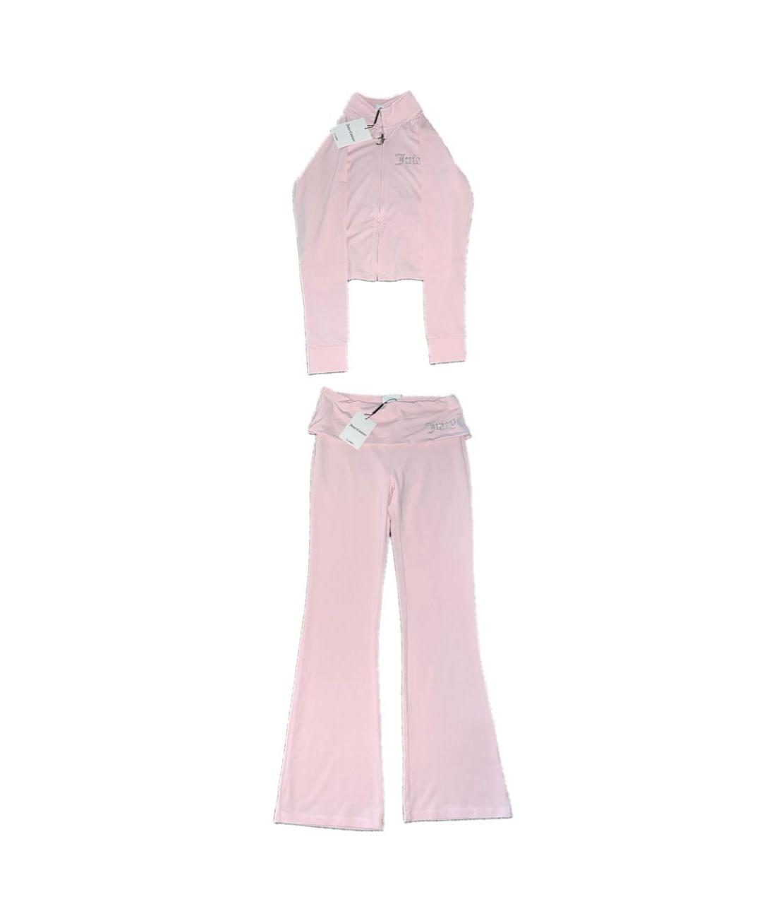 JUICY COUTURE Розовый хлопковый спортивные костюмы, фото 9