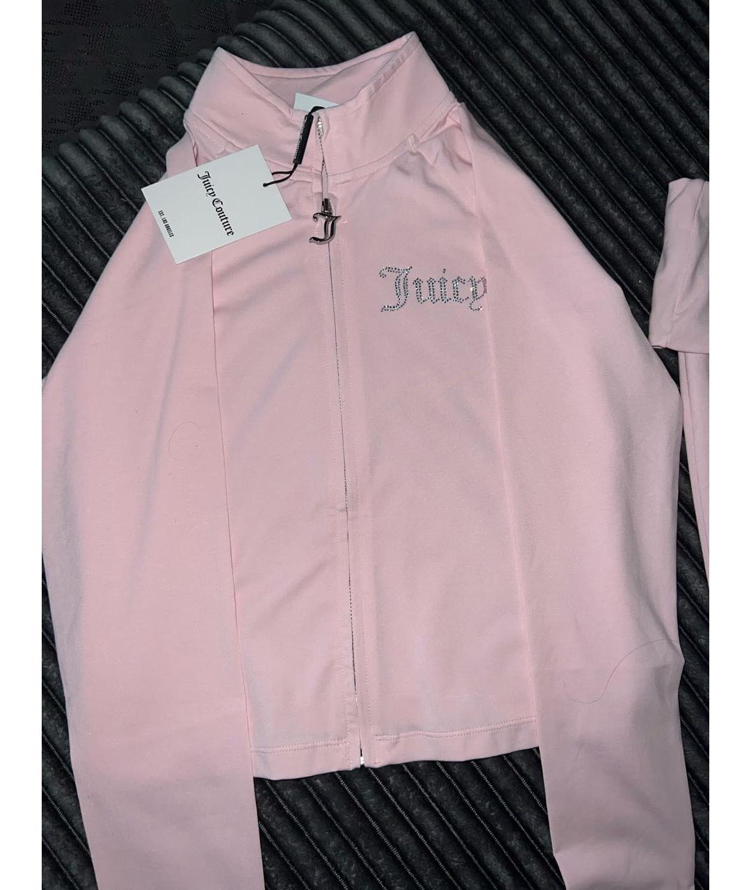 JUICY COUTURE Розовый хлопковый спортивные костюмы, фото 4