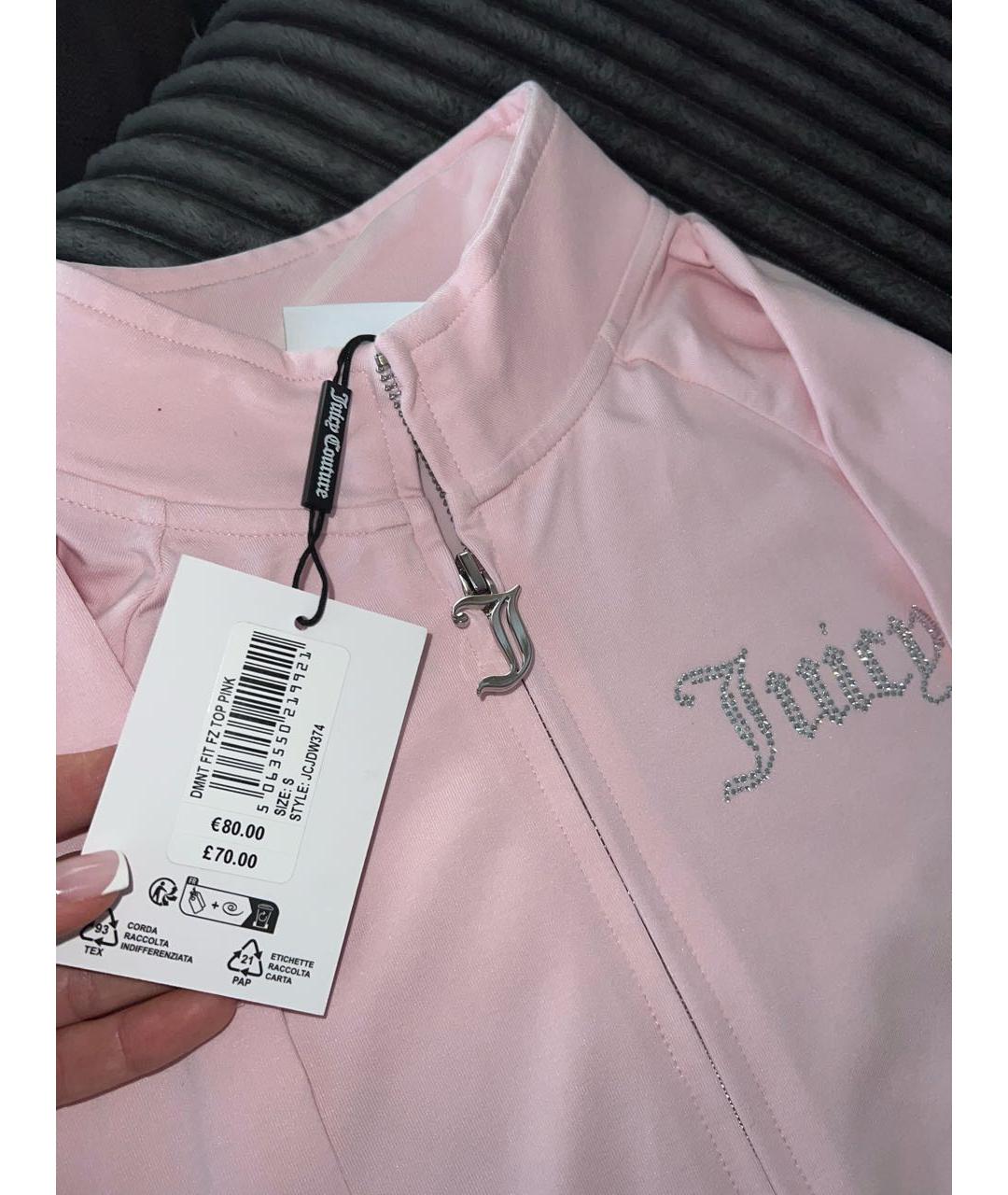 JUICY COUTURE Розовый хлопковый спортивные костюмы, фото 5